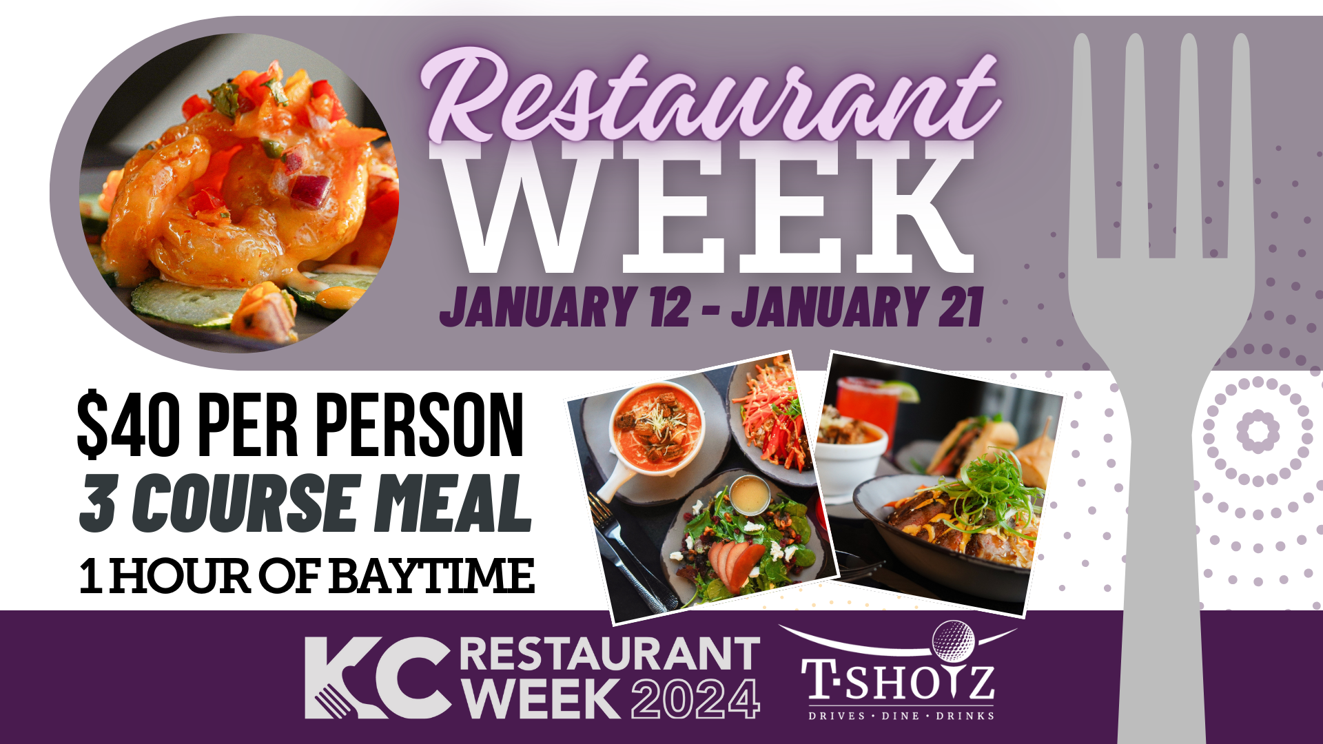 KC Restaurant Week 2024 TShotz
